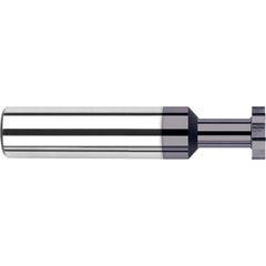 Harvey Tool - 3/16" Cut Diam, 1/16" Cut Width, 3/16" Shank, Straight-Tooth Woodruff Keyseat Cutter - Exact Tool & Supply