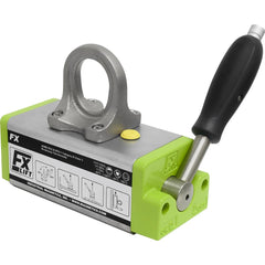 Mag-Mate - Lift Magnets; Type: Permanent Magnet ; Load Capacity (Lb.): 330.000 ; Load Capacity (Round Objects): 165.0 ; Height (Decimal Inch): 4.000000 ; Length (Decimal Inch): 6.3000 ; Width (Decimal Inch): 2.5000 - Exact Tool & Supply