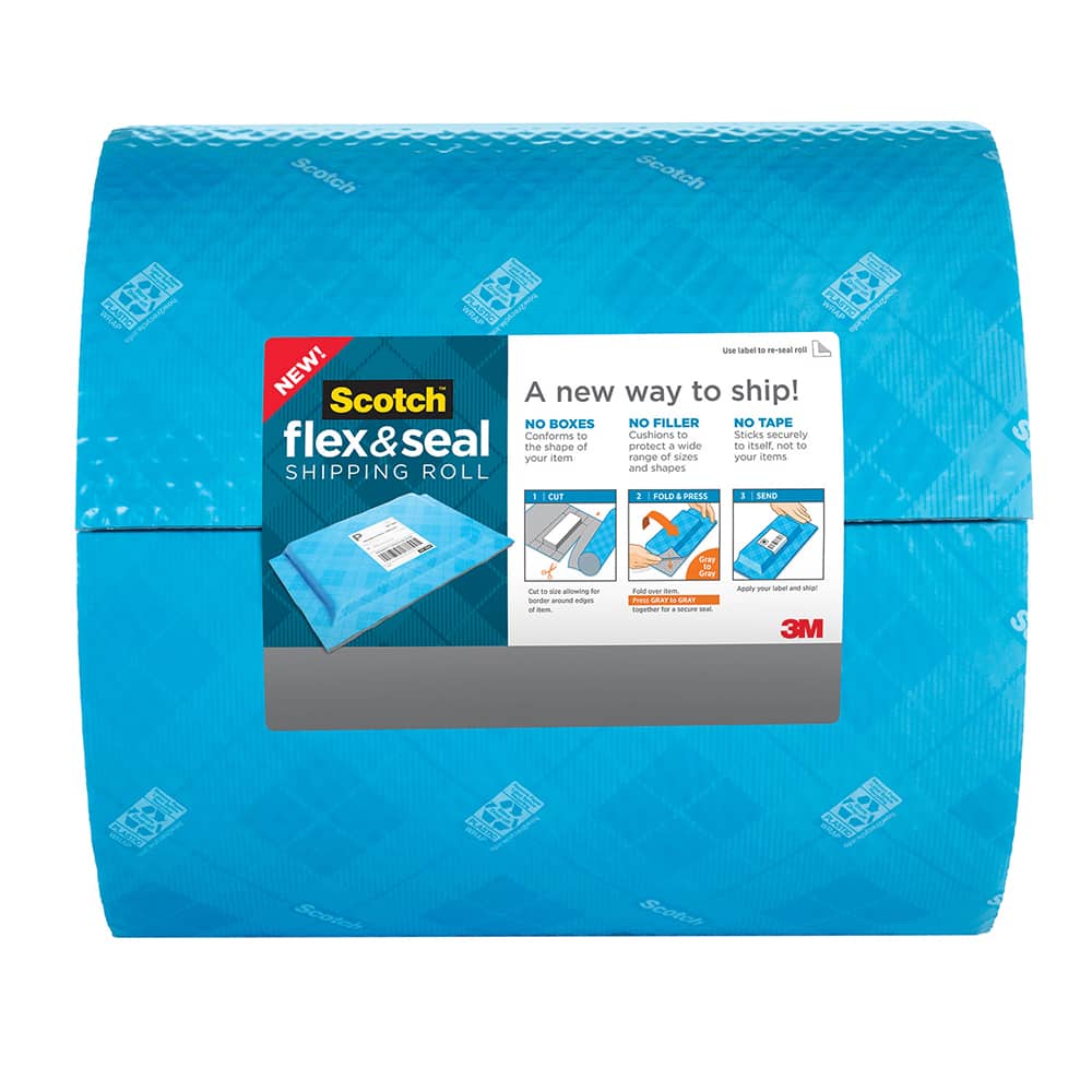 3M - Mailers, Sheets & Envelopes Type: Flex & Seal Shipping Style: Self Adhesive - Exact Tool & Supply