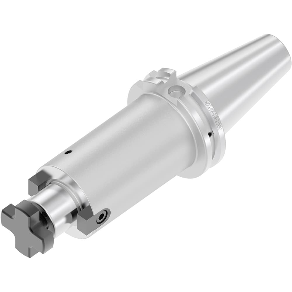 Seco - Shell Mill Holders & Adapters; Shank Type: Taper ; Taper Size: DIN40 ; Pilot Diameter (mm): 40.000 ; Projection Flange to Nose End (mm): 67.90 ; Through Coolant: Yes ; Nose Diameter (mm): 70.00 - Exact Tool & Supply