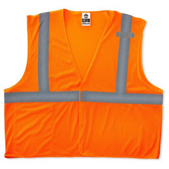 8210HL 4/5 XL Orange Econ Mesh Vest Type R Class 2 - Exact Tool & Supply