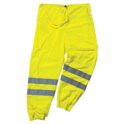8910 4/5 XL Lime Sup Hi-Vis Pants Class E - Exact Tool & Supply