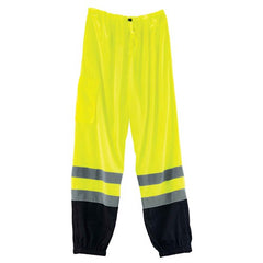 8910BK S/M Lime Sup Black Bott Pants Class E Hi Vis - Exact Tool & Supply