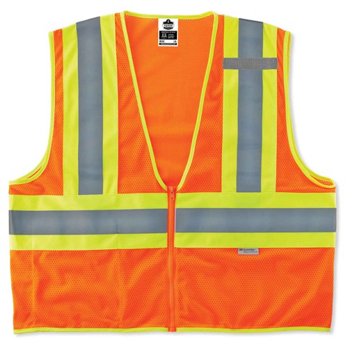 8230Z Glowear Two Tone Vest Ornge 2X/3X - Exact Tool & Supply