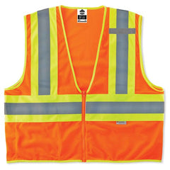 8230Z Glowear Two Tone Vest Ornge 2X/3X - Exact Tool & Supply