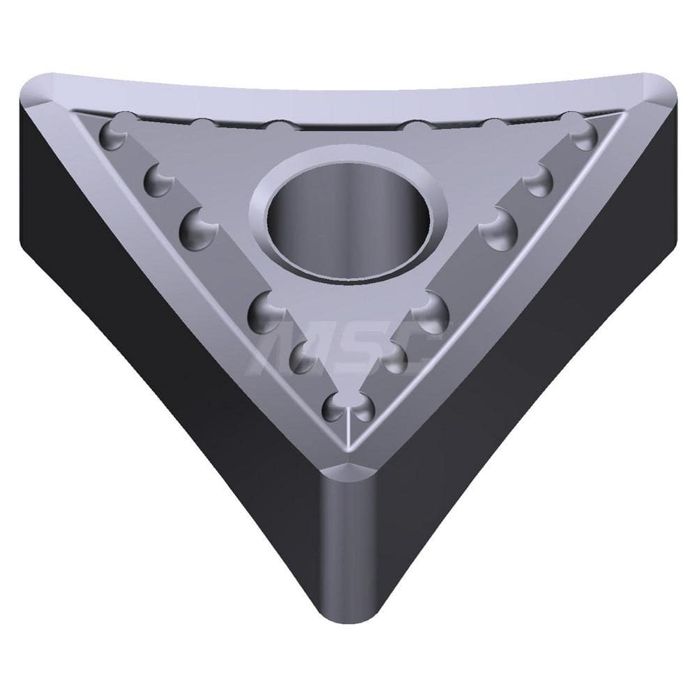 Turning Insert:  TNMG332EUP AC5005S,  Solid Carbide Absotech Finish,  0.6496″ Long,  3/8″ Inscribed Circle,  0.0315″ Corner Radius,  60.0 &deg N/A Series  AC5005S