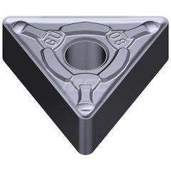 Turning Insert:  TNMG332EGU AC5005S,  Solid Carbide Absotech Finish,  0.6496″ Long,  3/8″ Inscribed Circle,  0.0315″ Corner Radius,  60.0 &deg N/A Series  AC5005S