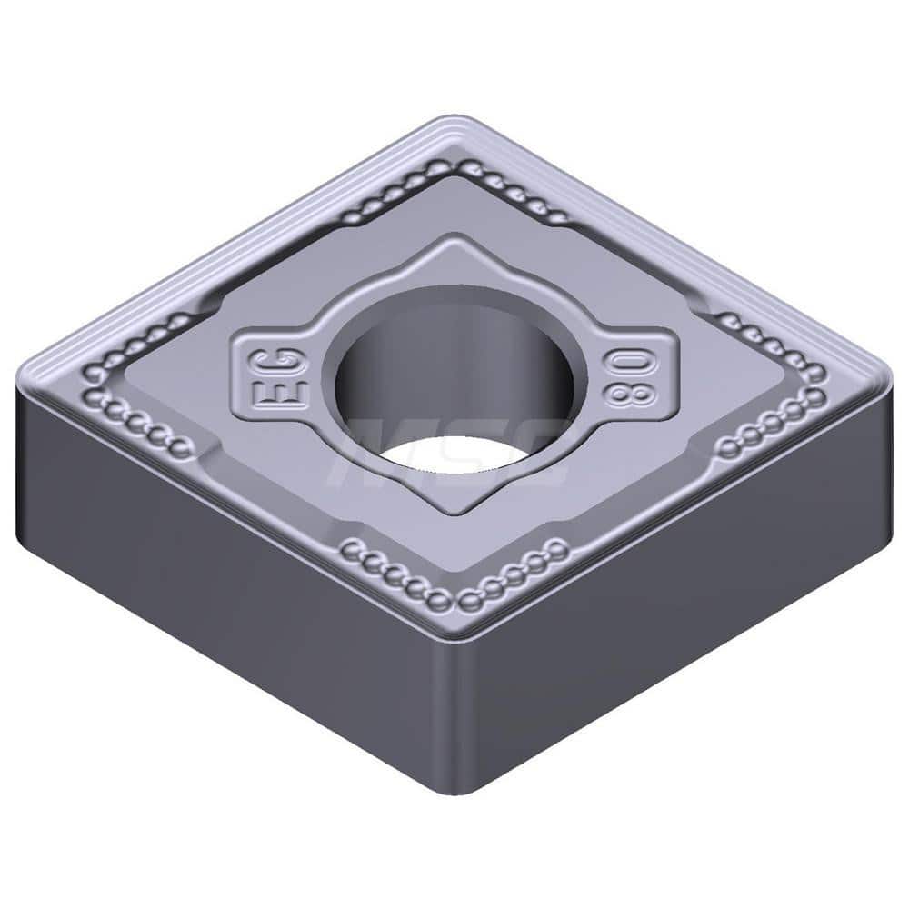 Turning Insert:  CNMG332EEG AC5005S,  Solid Carbide Absotech Finish,  0.3819″ Long,  3/8″ Inscribed Circle,  0.0315″ Corner Radius,  80.0 &deg N/A Series  AC5005S