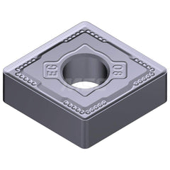 Turning Insert:  CNMG332EEG AC5005S,  Solid Carbide Absotech Finish,  0.3819″ Long,  3/8″ Inscribed Circle,  0.0315″ Corner Radius,  80.0 &deg N/A Series  AC5005S