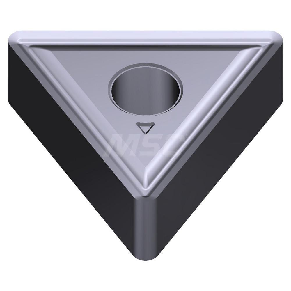 Turning Insert:  TNMG331EEX AC5005S,  Solid Carbide Absotech Finish,  0.6496″ Long,  3/8″ Inscribed Circle,  0.0157″ Corner Radius,  60.0 &deg N/A Series  AC5005S