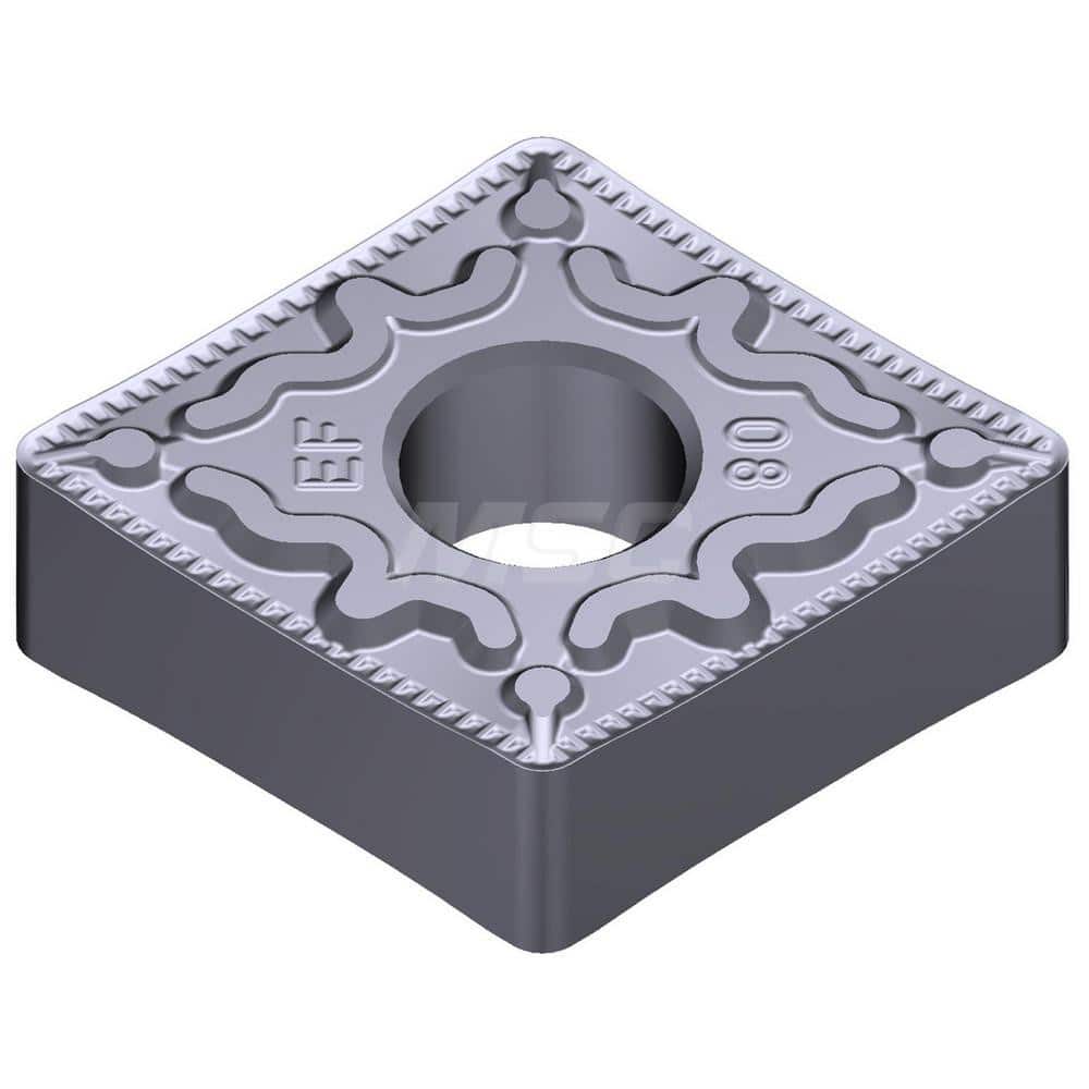 Turning Insert:  CNMG331EEF AC5005S,  Solid Carbide Absotech Finish,  0.3819″ Long,  3/8″ Inscribed Circle,  0.0157″ Corner Radius,  80.0 &deg N/A Series  AC5005S