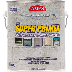 Ames - 1 Pail Semi-Clear Water-Based Acrylic Primer - Exact Tool & Supply