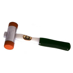 Osca - Non-Marring Hammers; Head Type: Double Head ; Head Material: Malleable Iron ; Handle Material: Wood ; Head Weight Range: 1 - 2.9 lbs. ; Face Diameter Range: 1" - Exact Tool & Supply