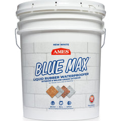 Ames - Blue Max 5 Gal Pail White Liquid Rubber Waterproofer - Exact Tool & Supply