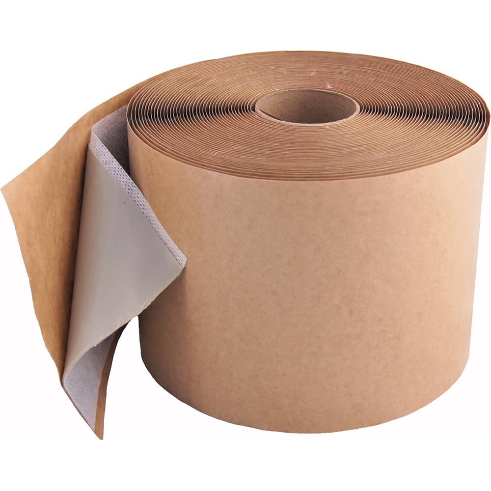 Ames - Waterproof Tape; Material Type: Synthetic Rubber Blend ; Width (Inch): 4 ; Length (yd): 16.67 ; Color: Gray ; Standards: Topcoat required if exposed to UV light - Exact Tool & Supply