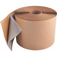 Ames - Waterproof Tape; Material Type: Synthetic Rubber Blend ; Width (Inch): 4 ; Length (yd): 16.67 ; Color: Gray ; Standards: Topcoat required if exposed to UV light - Exact Tool & Supply