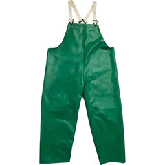 Louisiana Professional Wear - Rain & Chemical Wear; Garment Style: Bib Overall; Suspenders ; Garment Type: Chemical Resistant; Flame Resistant; Waterproof; Rain ; Material: PVC/Polyester/Polyurethane ; Size: 4X-Large ; Color: Kelly Green ; Certification - Exact Tool & Supply