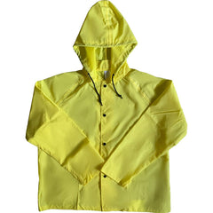 Louisiana Professional Wear - Rain & Chemical Wear; Garment Style: Rain Jacket ; Garment Type: Flame Resistant; Waterproof; Rain ; Material: Nylon/Polyurethane ; Size: X-Large ; Color: Lemon Yellow ; Certification Type: ASTM D6413 - Exact Tool & Supply