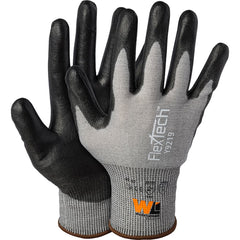 Wells Lamont - Cut & Puncture Resistant Gloves; Type: Cut Resistant ; ANSI/ISEA Cut Resistance Level: A9 ; Coated Area: Palm ; Material Type: HPPE/Nylon/Glass ; Coating Material: Polyurethane ; Men's Size: Small - Exact Tool & Supply