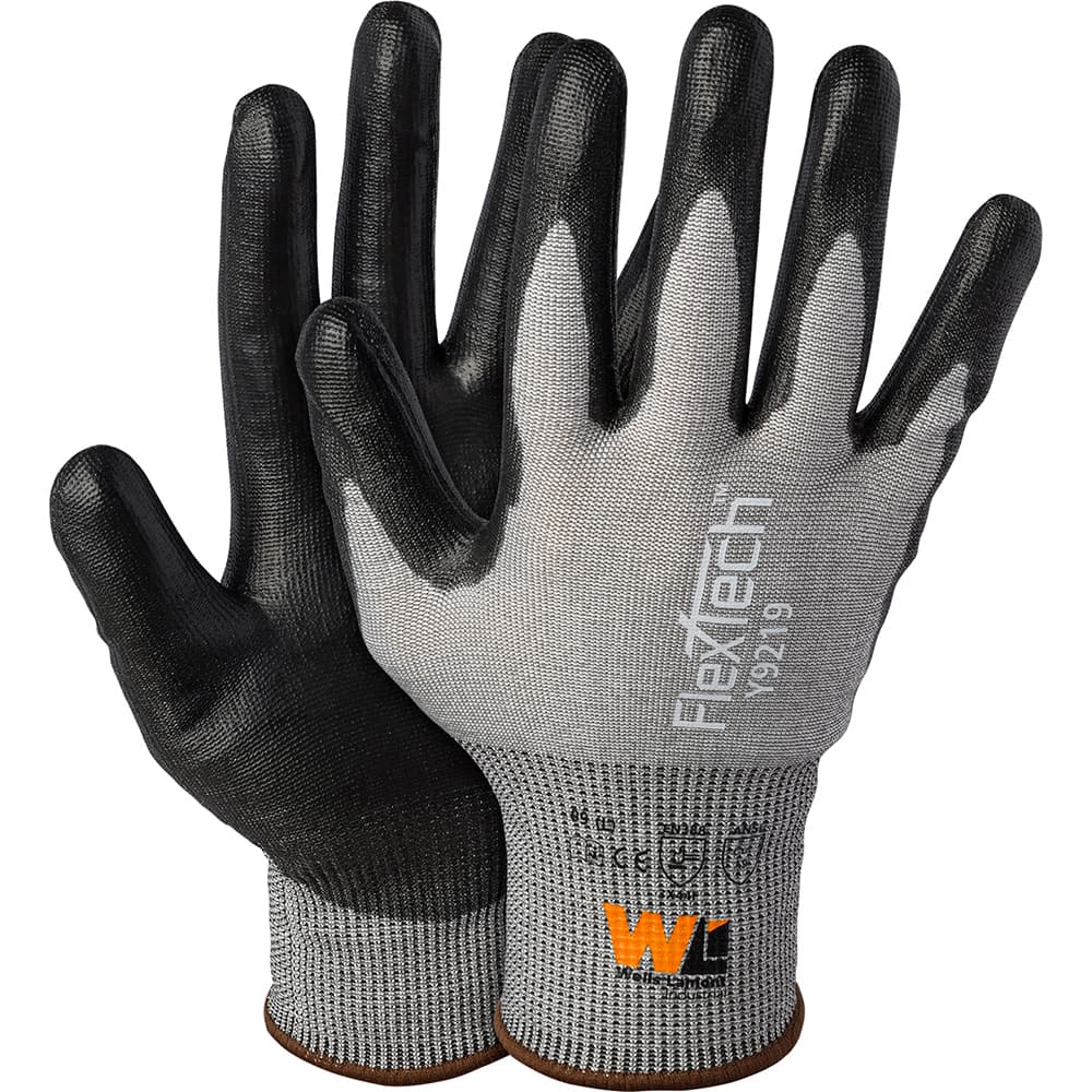 Wells Lamont - Cut & Puncture Resistant Gloves; Type: Cut Resistant ; ANSI/ISEA Cut Resistance Level: A9 ; Coated Area: Palm ; Material Type: HPPE/Nylon/Glass ; Coating Material: Polyurethane ; Men's Size: Large - Exact Tool & Supply