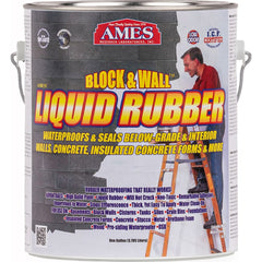 Ames - Block & Wall 1 Gal White Liquid Rubber Waterproofer - Exact Tool & Supply