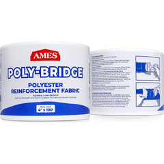 Ames - Poly-Bridge 1 Count White Contouring Polyester Roof Fabric - Exact Tool & Supply