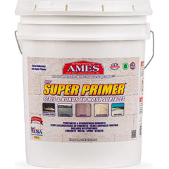 Ames - 5 Pail Semi-Clear Water-Based Acrylic Primer - Exact Tool & Supply