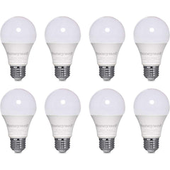 Honeywell - Lamps & Light Bulbs; Lamp Technology: LED ; Lamps Style: Commercial/Industrial ; Lamp Type: A19 ; Wattage Equivalent Range: 60-74 ; Actual Wattage: 8.50 ; Base Style: E26 - Exact Tool & Supply