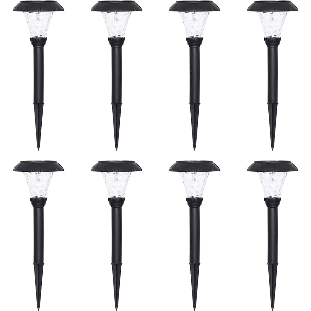 Westinghouse - Landscape Light Fixtures; Type of Fixture: Solar Path Light ; Mounting Type: Ground ; Lamp Type: LED ; Housing Material: Plastic ; Housing Color: Black ; Wattage: 0.85 - Exact Tool & Supply