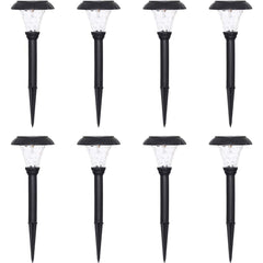 Westinghouse - Landscape Light Fixtures; Type of Fixture: Solar Path Light ; Mounting Type: Ground ; Lamp Type: LED ; Housing Material: Plastic ; Housing Color: Black ; Wattage: 0.85 - Exact Tool & Supply
