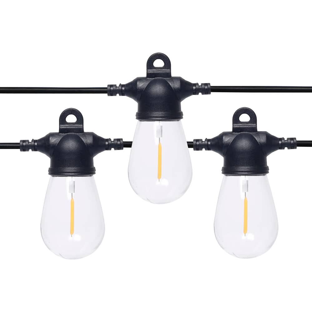 Westinghouse - Temporary String Lights; Number of Sockets: 24 ; Guard Material: Plastic ; Cord Type: 3C ; Wire Size/Conductors: 0.0253 - Exact Tool & Supply