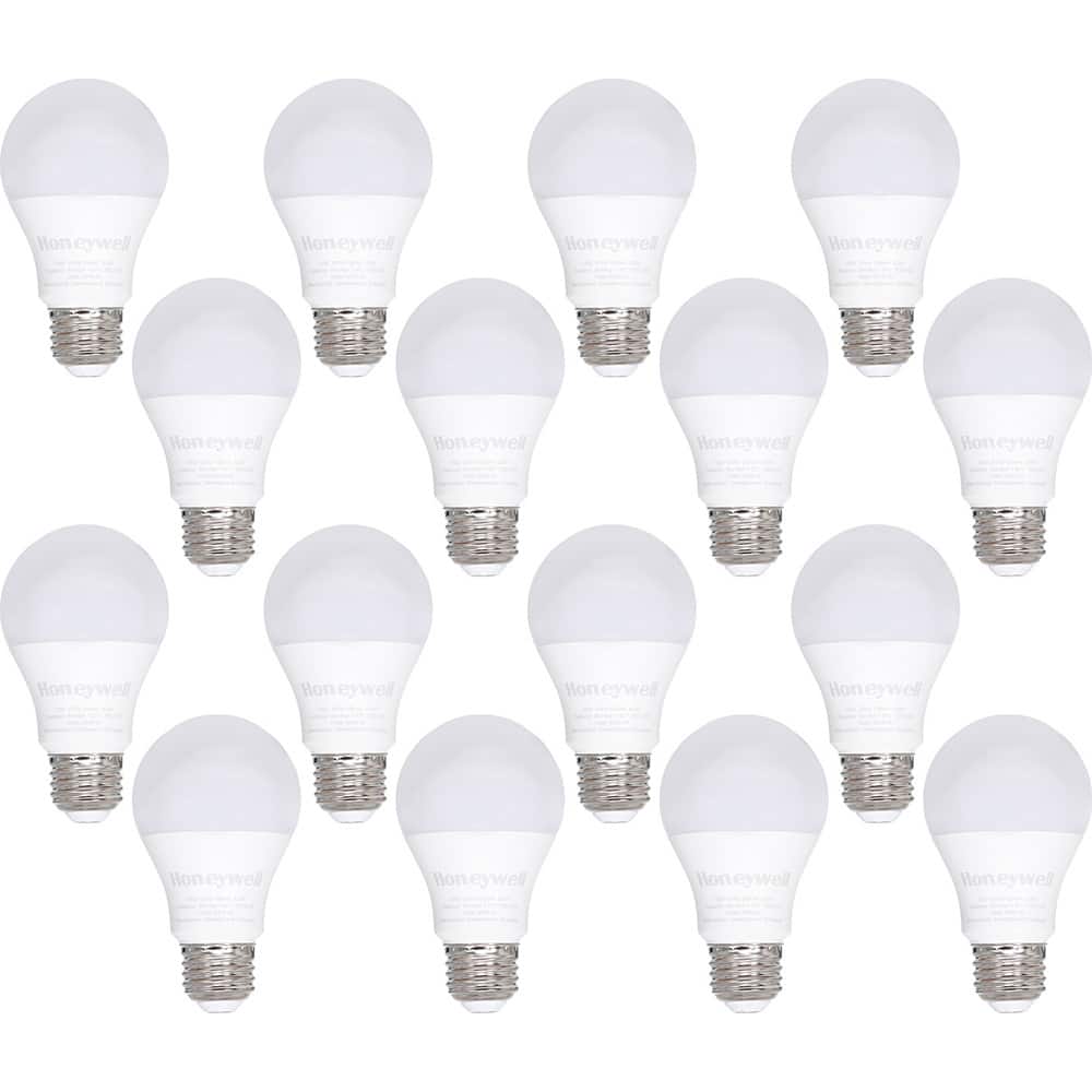 Honeywell - Lamps & Light Bulbs; Lamp Technology: LED ; Lamps Style: Commercial/Industrial ; Lamp Type: A19 ; Wattage Equivalent Range: 60-74 ; Actual Wattage: 8.50 ; Base Style: E26 - Exact Tool & Supply