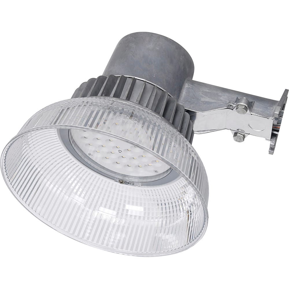 Honeywell - Parking Lot & Roadway Lights; Fixture Type: Area Light ; Lamp Type: LED ; Lens Material: Plastic ; Lamp Base Type: Integrated LED ; Mounting Type: Wall ; Voltage: 120 - Exact Tool & Supply