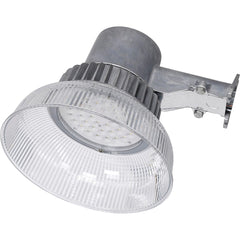 Honeywell - Parking Lot & Roadway Lights; Fixture Type: Area Light ; Lamp Type: LED ; Lens Material: Plastic ; Lamp Base Type: Integrated LED ; Mounting Type: Wall ; Voltage: 120 - Exact Tool & Supply