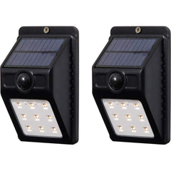 Westinghouse - Motion Sensing Light Fixtures; Detection Angle: 120 ; Number of Heads: 1 ; Detection Distance (Feet): 39.37 ; Lamp Type: LED ; Mounting Type: Wall ; Housing Material: Plastic - Exact Tool & Supply