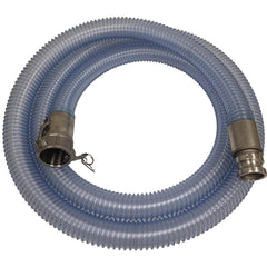 Kuriyama of America - Food & Beverage Hose; Inside Diameter (Inch): 4 ; Outside Diameter (Decimal Inch): 4.7200 ; Length (Feet): 10 ; Bend Radius (Inch): 10 ; Maximum Working Pressure (psi): 35.000 ; Vacuum Rating: 24 In. Hg; 22 In. Hg - Exact Tool & Supply