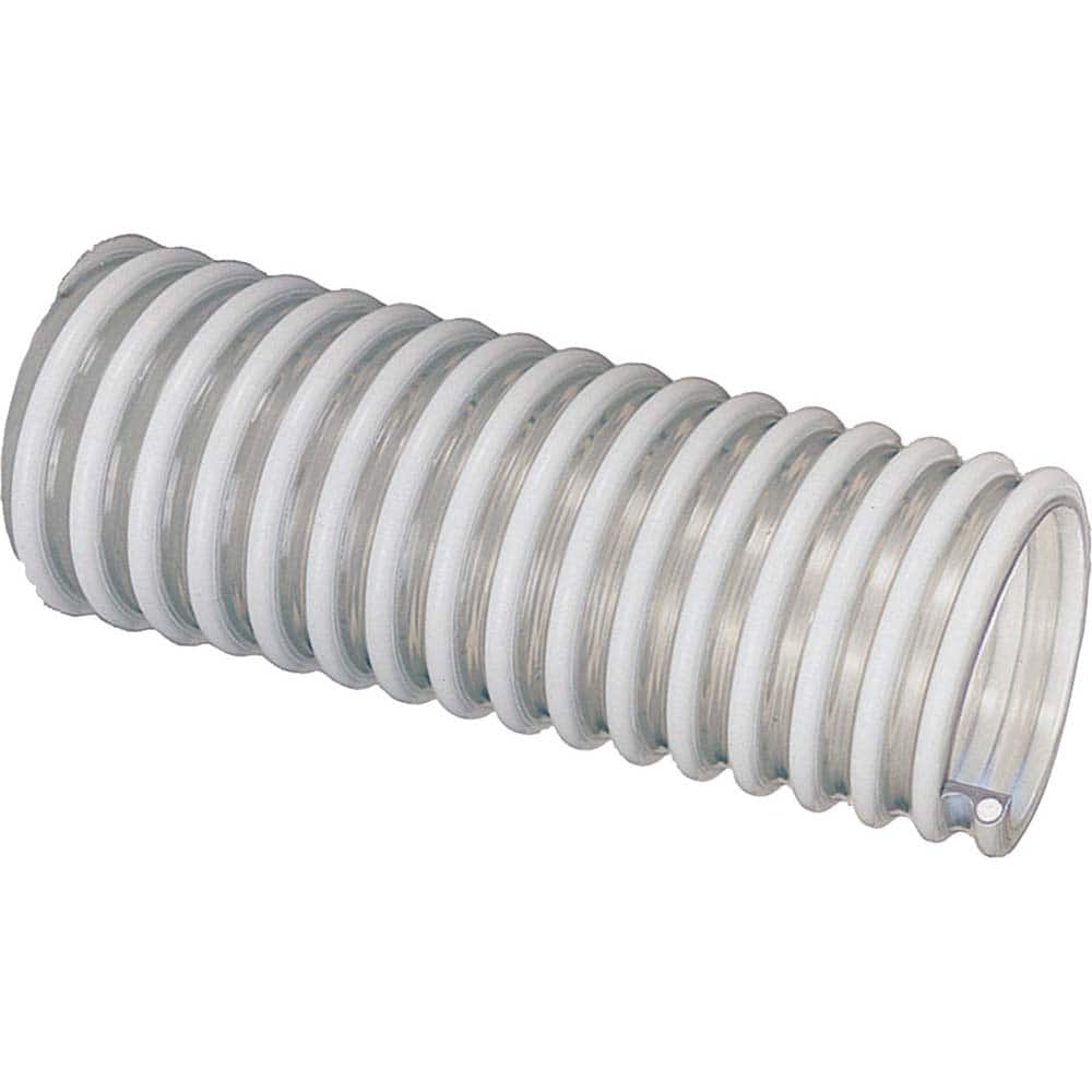 Kuriyama of America - Food & Beverage Hose; Inside Diameter (Inch): 1.5 ; Outside Diameter (Decimal Inch): 1.9200 ; Length (Feet): 1 ; Bend Radius (Inch): 3 ; Maximum Working Pressure (psi): 50.000 ; Vacuum Rating: 28 In. Hg - Exact Tool & Supply