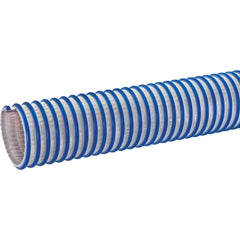 Kuriyama of America - Food & Beverage Hose; Inside Diameter (Inch): 4 ; Outside Diameter (Decimal Inch): 4.7600 ; Length (Feet): 1 ; Bend Radius (Inch): 8 ; Maximum Working Pressure (psi): 75.000 ; Vacuum Rating: 28 In. Hg - Exact Tool & Supply
