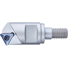 OSG - Indexable Spotting & Center Drills; Drill Diameter (mm): 13.50 ; Maximum Depth of Cut (mm): 5.80 ; Included Angle: 90 ; Shank Diameter (mm): 8.0000 ; Number of Drill Inserts: 1 ; Insert Style: TPKT - Exact Tool & Supply