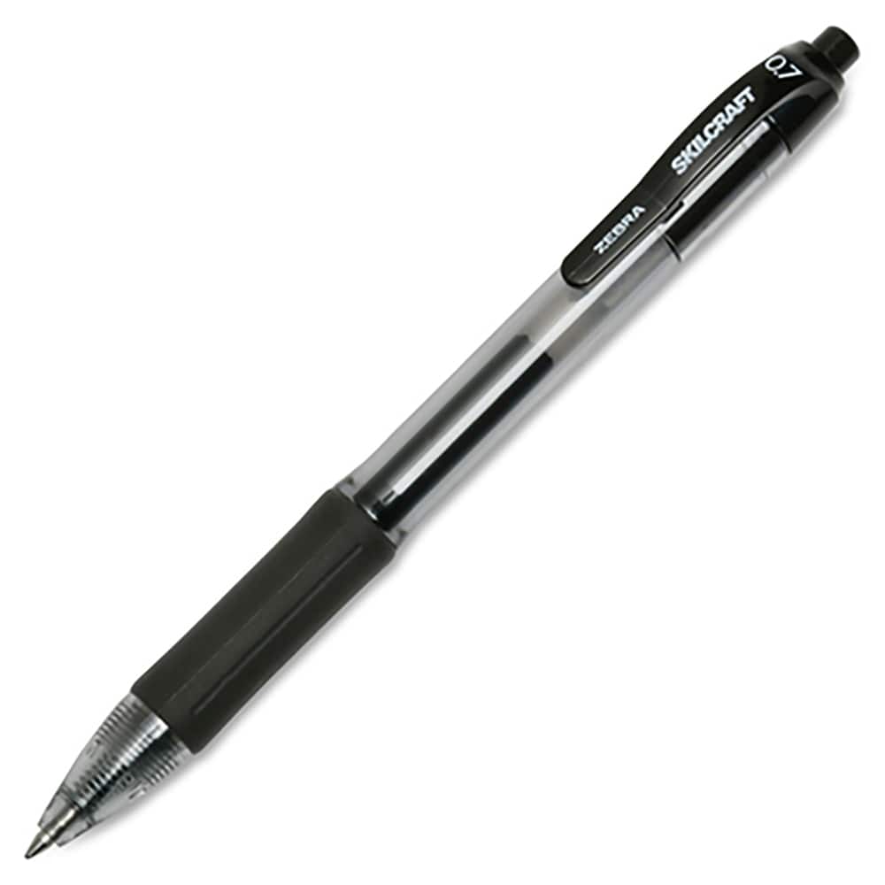 Ability One - Pens & Pencils; Type: Gel Pen ; Color: Black ; Tip Type: Conical - Exact Tool & Supply