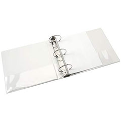 Ability One - Ring Binders; Binder Type: 3 Hole Binder ; Capacity: 3" ; Color: White ; Material: Vinyl ; Size: 8 1/2 x 11 - Exact Tool & Supply