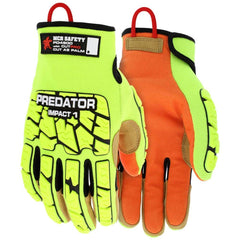 MCR Safety - Size XL/2XL, ANSI Cut Lvl A9, Puncture Lvl 5, Abrasion Lvl 4, Cut & Puncture Resistant Gloves - Exact Tool & Supply