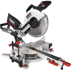 Jet - 115V 12" 15 Amp Double Bevel Sliding Miter Saw - Exact Tool & Supply