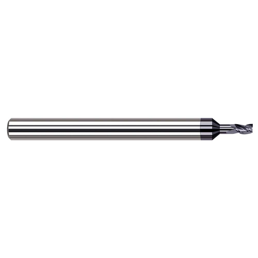Harvey Tool - Square End Mills; Mill Diameter (Inch): 1/8 ; Mill Diameter (Decimal Inch): 0.1250 ; Length of Cut (Inch): 3/16 ; Length of Cut (Decimal Inch): 0.1870 ; Material: Solid Carbide ; Finish/Coating: AlTiN - Exact Tool & Supply