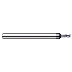 Harvey Tool - 3/32", 0.139" LOC, 1/8" Shank Diam, 2-1/2" OAL, 3 Flute Solid Carbide Square End Mill - Exact Tool & Supply