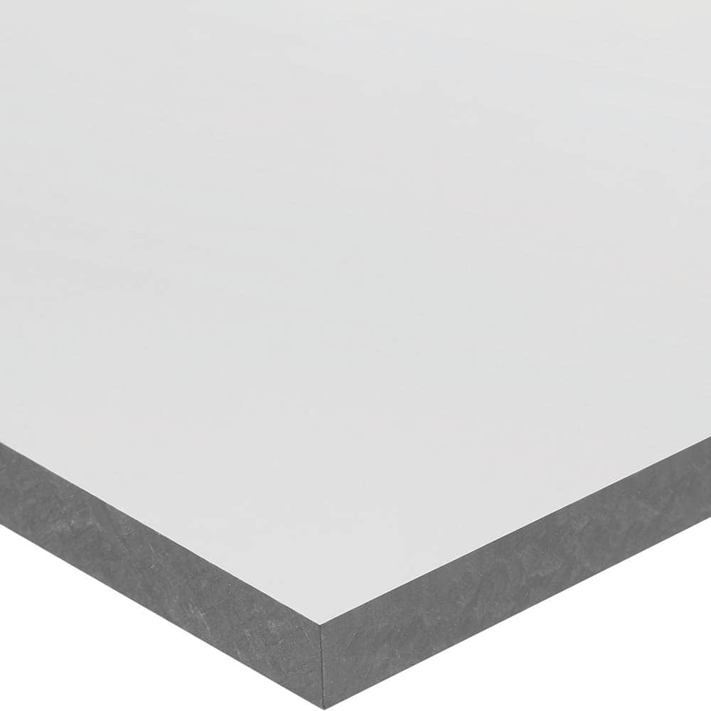 USA Sealing - Plastic Sheets; Material: CPVC ; Thickness (Inch): 1/4 ; Length (Feet): 3 ; Tensile Strength (psi): 7500 ; Color: Gray ; Material Grade: Standard - Exact Tool & Supply