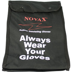 ‎148-2136 Electrical Glove Bags - Novax - Nylon Bag for 11 In. Electrical Rated Glove - Black - Exact Tool & Supply