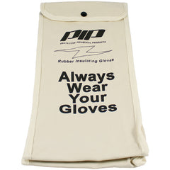 ‎148-6016 Electrical Glove Bags - Novax - Canvas Bag for 16 In. Electrical Rated Glove - Natural - Exact Tool & Supply