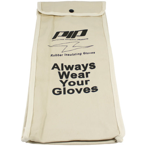 ‎148-6018 Electrical Glove Bags - Novax - Canvas Bag for 18 In. Electrical Rated Glove - Natural - Exact Tool & Supply