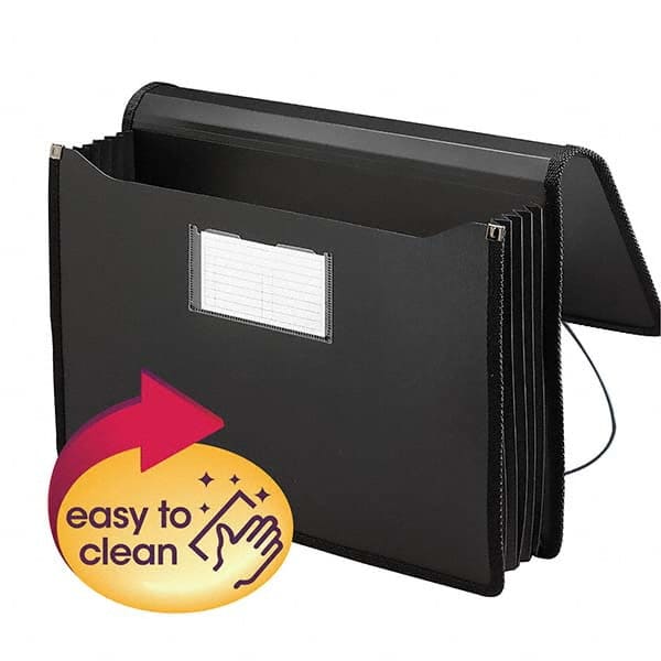 SMEAD - File Folders, Expansion Folders & Hanging Files Folder/File Type: Expanding Wallet Color: Black - Exact Tool & Supply
